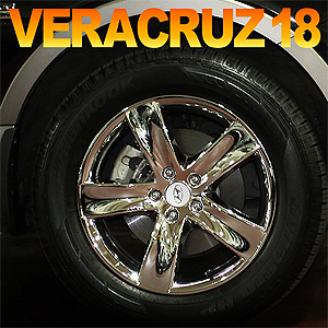 [ Hyundai Veracruz auto parts ] Chrome Wheel Covers Set  Made in Korea